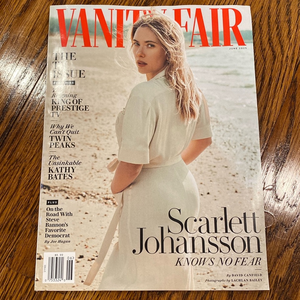 June 2025 Vanity Fair Magazine - Scarlett Johansson - The TV Issue - Kathy Bates